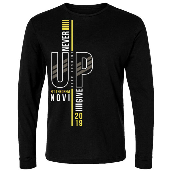 NEVER GIVE UP - LONG SLEEVE T-SHIRT - $ZEHP3G$ Thumbnail